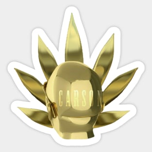 Carson Gold Leaf Sticker